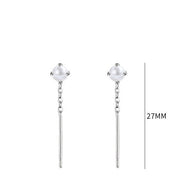 Pearl Female Stud Earrings Special-interest Design I Simple