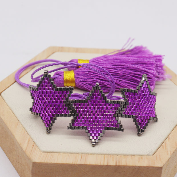 Bohemian Hand-woven Hexagonal Tassel Bracelet