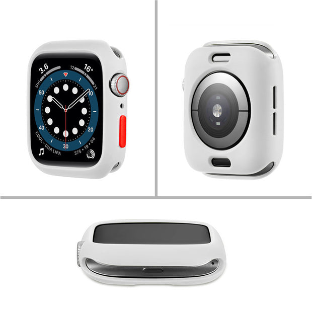 Compatible with Apple, Protective Cover 6th Generation Watch Shell Button Candy Cover Iwatch6 5 4 3 2