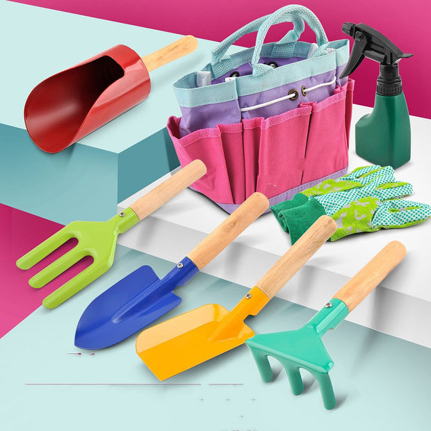 Spring Garden Planting And Flower Raising Tools For Children