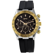 Silicone Quartz Watch Waterproof Multifunction Watch Luminous Sports Watch