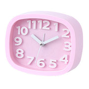 Clocks-Battery Alarm Desk-Table Square Bedside Home-Decor Mini Kid Mute Gifts Creat Candy-Colors
