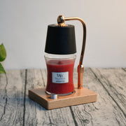 Wood Aromatherapy Home Bedroom Wax Lamp