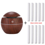 Aroma Diffuser Mini Humidifier Usb Home Silent Bedroom Hotel Commercial Small Wood Grain Essential Oil Humidifier