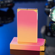 Long Block Direct Flush Flame Biswitch Metal Gas Lighters