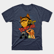 Women's T-shirt 3D Cat Letter Man Round Neck Short Sleeve