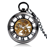 Roman Literal Mechanical Pocket Watch Without Cover
