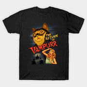 Women's T-shirt 3D Cat Letter Man Round Neck Short Sleeve