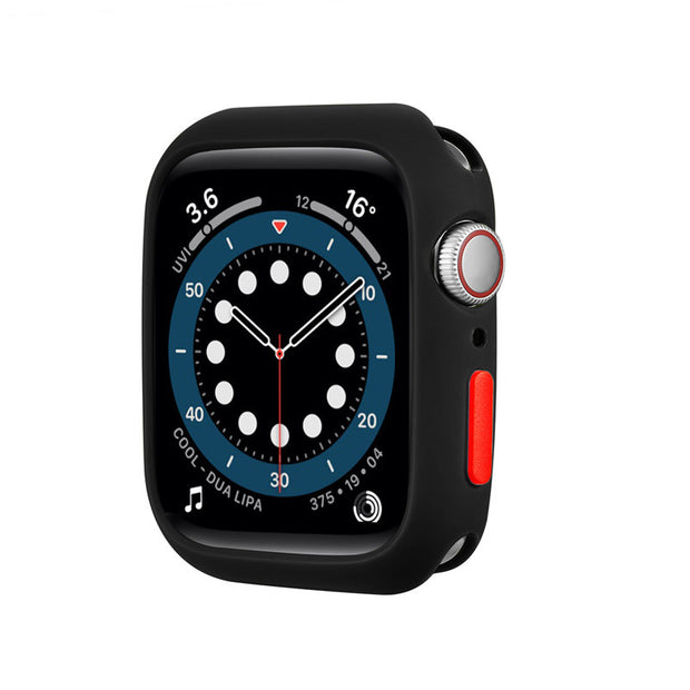 Compatible with Apple, Protective Cover 6th Generation Watch Shell Button Candy Cover Iwatch6 5 4 3 2