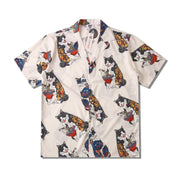Fashion Loose Printed Short Sleeve