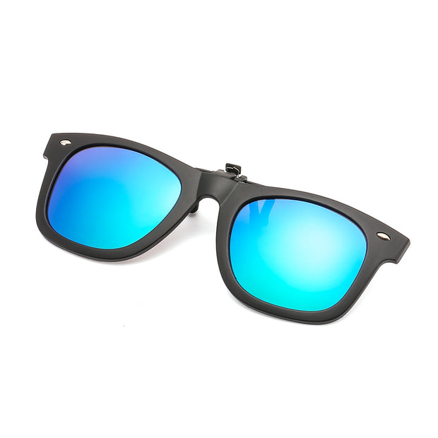 Polarized Clip Can Be Turned Up Color Film Trendy Unique Mitin Sunglasses Clip