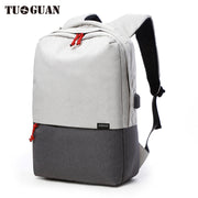 computer bag shoulder 15.6 inch men's travel charging backpack college student bag