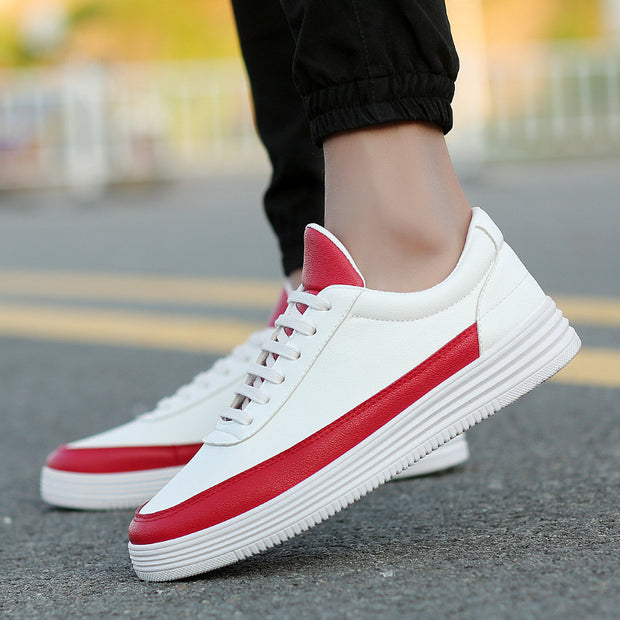 2021 new hot white shoes mens shoes Korean all-match shoes shoes men's British wind in autumn