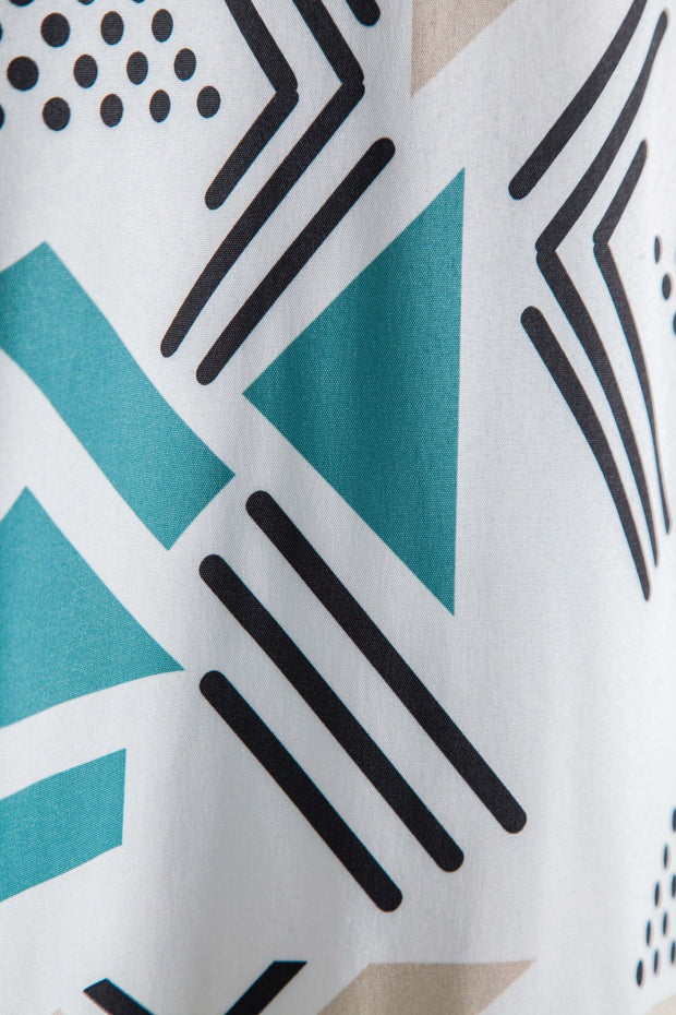 Large Size Men's Casual Fashion 3D Digital Printing Short Sleeve Shirt