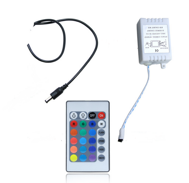 Wireless Remote Car RGB Lights LED Strip Neon Lamp Decorative Atmosphere Lights