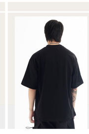 Men's Fashion Wear Loose Short-sleeved T-shirt Cotton