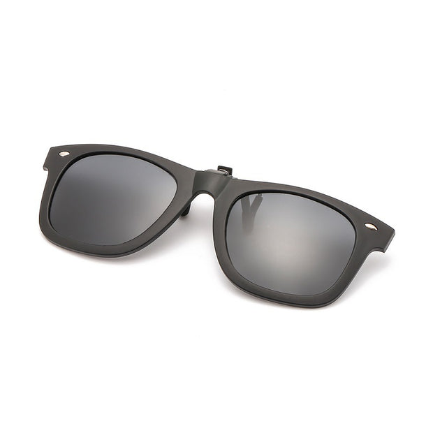 Polarized Clip Can Be Turned Up Color Film Trendy Unique Mitin Sunglasses Clip