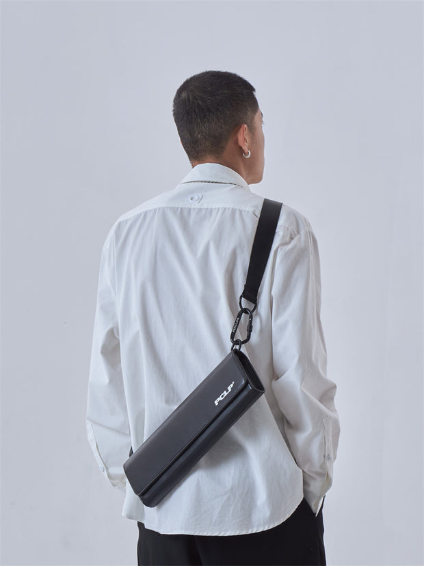 Deconstructed Shirt Design Sense Loose Trendy White
