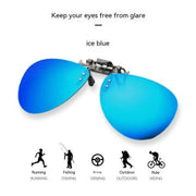 Men's Fashion Clip-on Type UV Protection Sunglasses