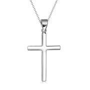 S925 Sterling Silver Cross Necklace