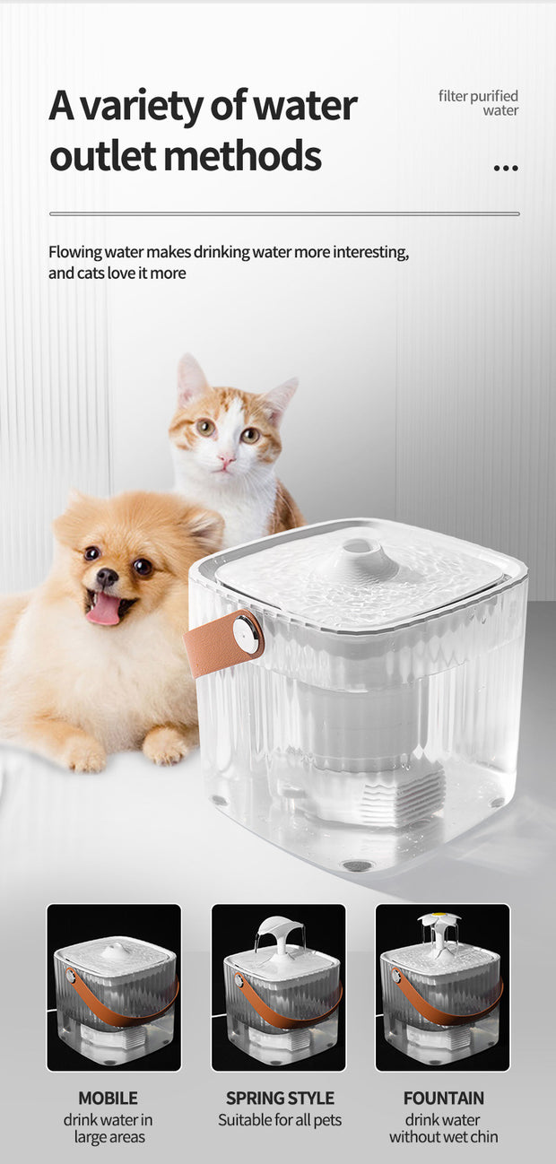 Electric Thermostatic Water Dispenser For Cats And Pets
