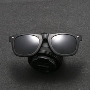 Polarized Clip Can Be Turned Up Color Film Trendy Unique Mitin Sunglasses Clip