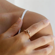 Ring Pouring Process Copper-plated Gold