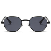 Men's And Women's Fashion Polygon Hexagon Gradient Sunglasses