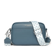 Fashion Simple Shoulder Messenger Bag Top Layer Cowhide Small Square Bag