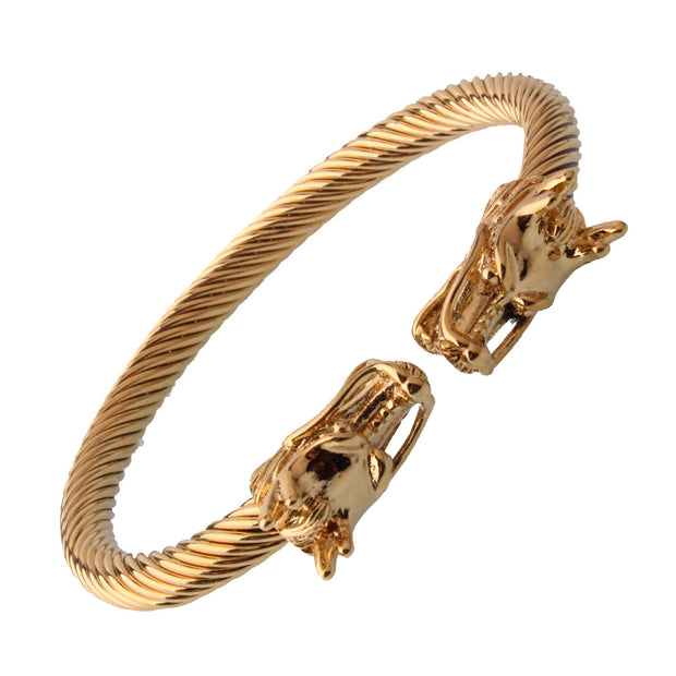 Stainless Steel Wire Rope Faucet Open-ended Bracelet