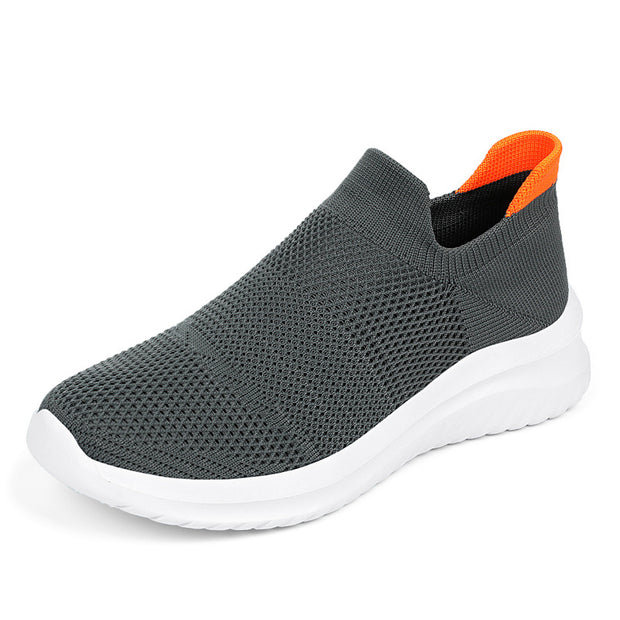 Men's Running Shoes Couple Breathable Lightweight Shoes Outdoor Walking Sneakers