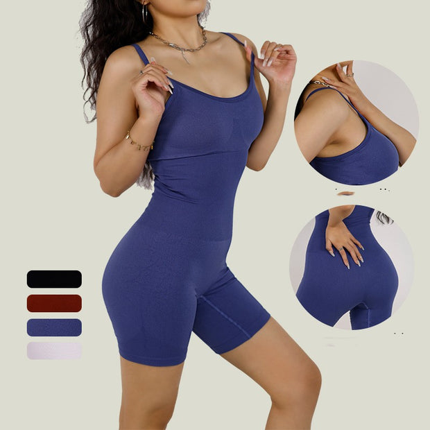 Hip Lifting Seamless Yoga Bodysuit