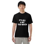 Cotton T-shirt Round Neck Short Sleeve Printing Men