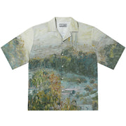 Paris Old Royal Palace Impression Oil Painting Monet Print Short Sleeves