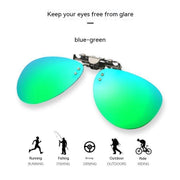 Men's Fashion Clip-on Type UV Protection Sunglasses