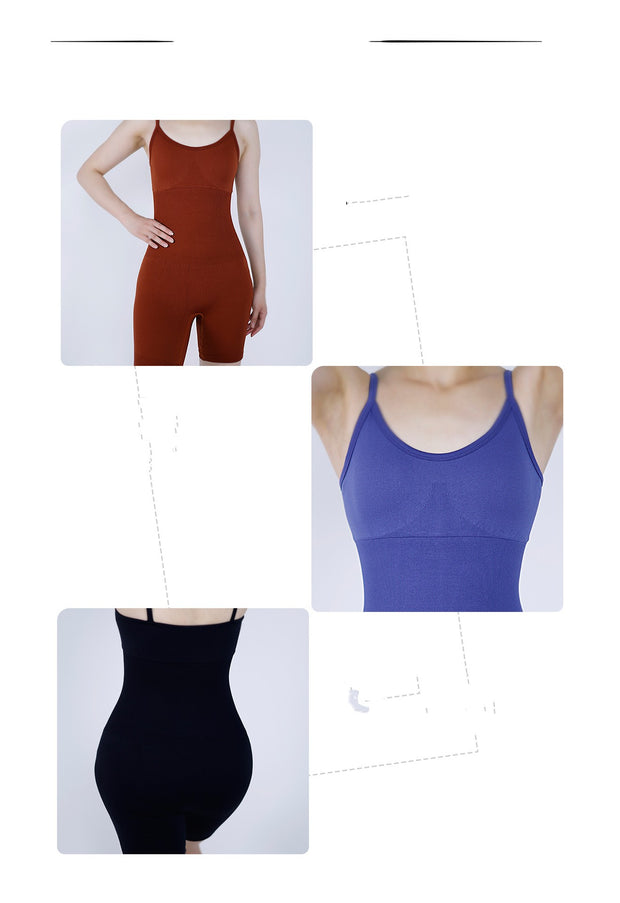 Hip Lifting Seamless Yoga Bodysuit