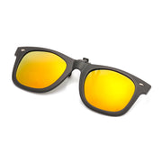 Polarized Clip Can Be Turned Up Color Film Trendy Unique Mitin Sunglasses Clip