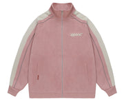 Men's Suede Vintage Baseball Jacket