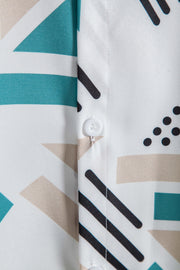 Large Size Men's Casual Fashion 3D Digital Printing Short Sleeve Shirt